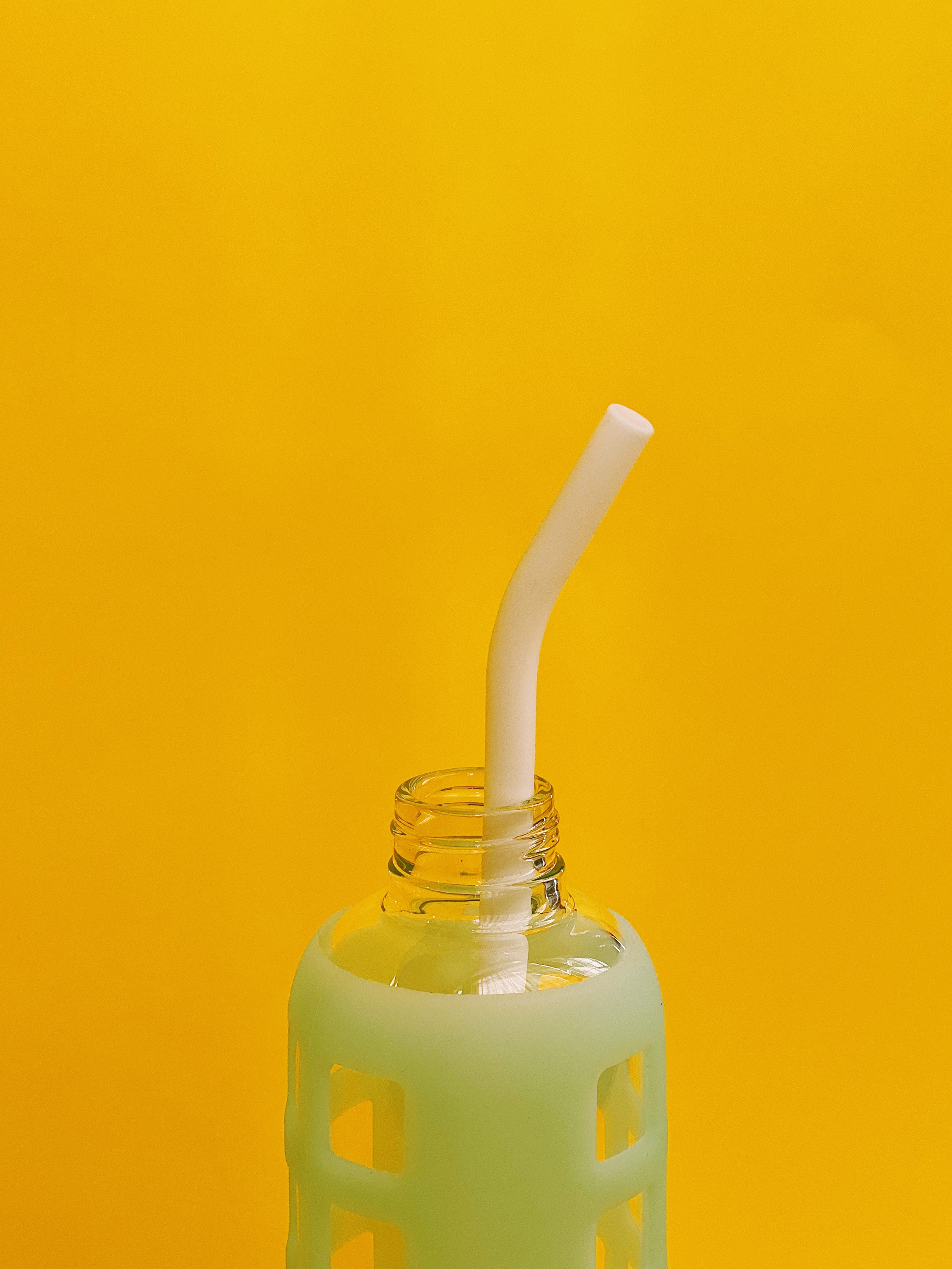 Reusable Silicone Straws - Eco-Friendly, BPA-Free, Durable & Flexible