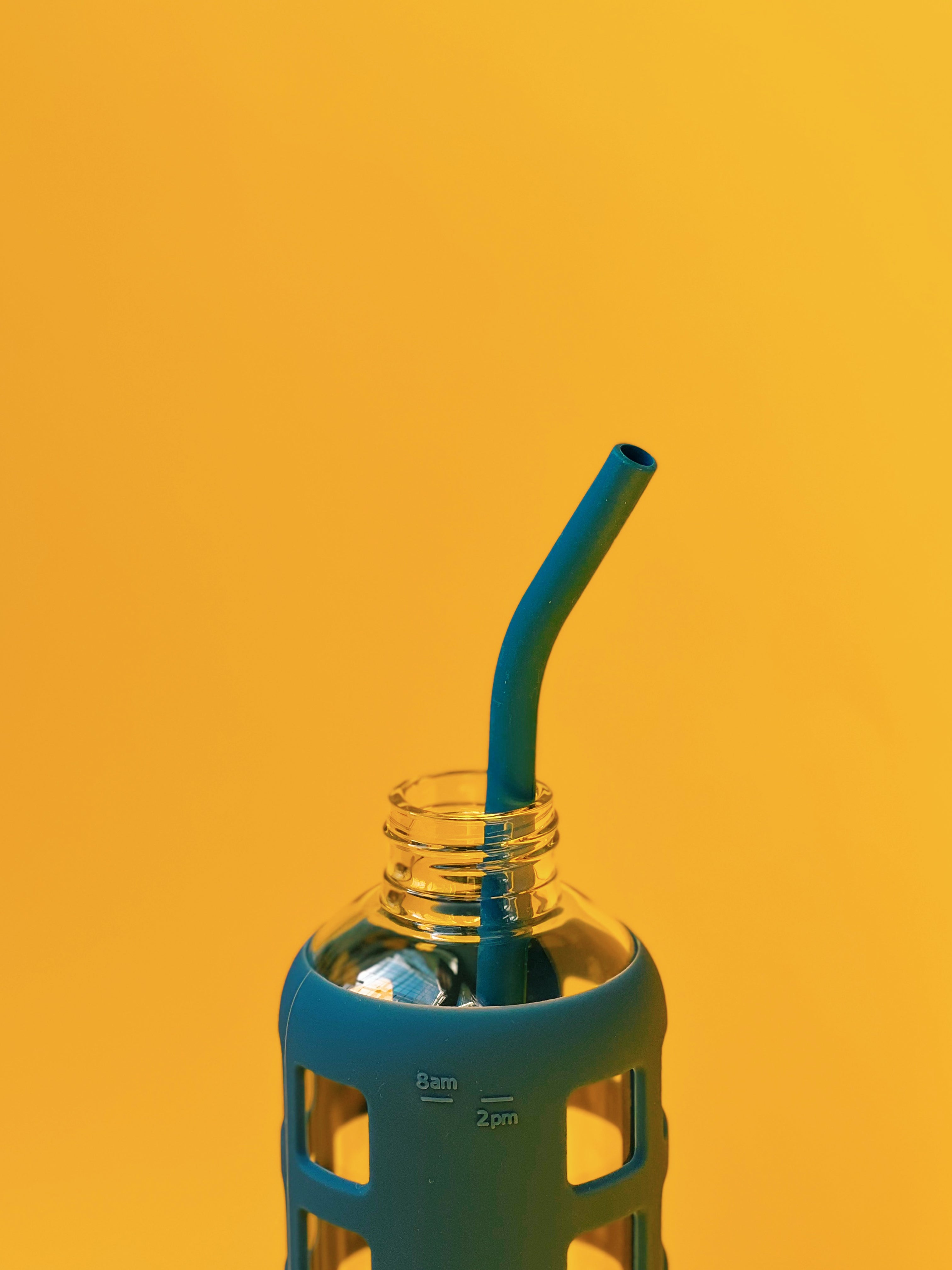 Reusable Silicone Straws - Eco-Friendly, BPA-Free, Durable & Flexible