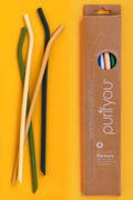 Reusable Silicone Straws - Eco-Friendly, BPA-Free, Durable & Flexible