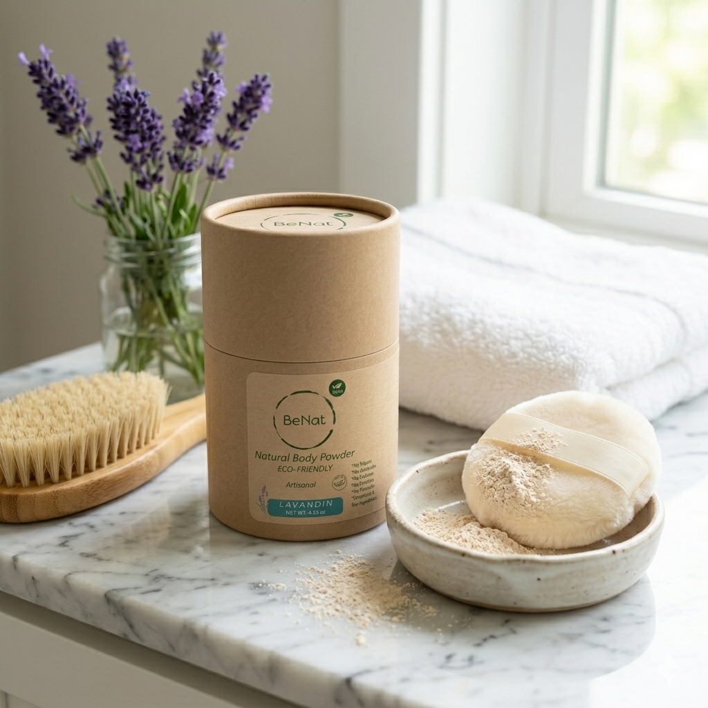 Multi-Use All-Natural Body Powder. Eco-Friendly.
